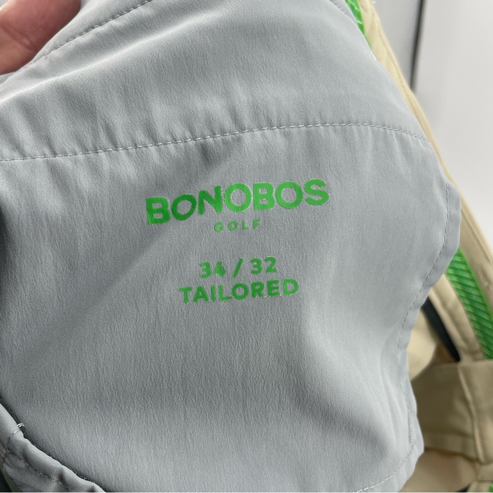 Bonobos Golf performance Pants - 34x31 - Tailored fit beige khaki - Picture 9 of 11